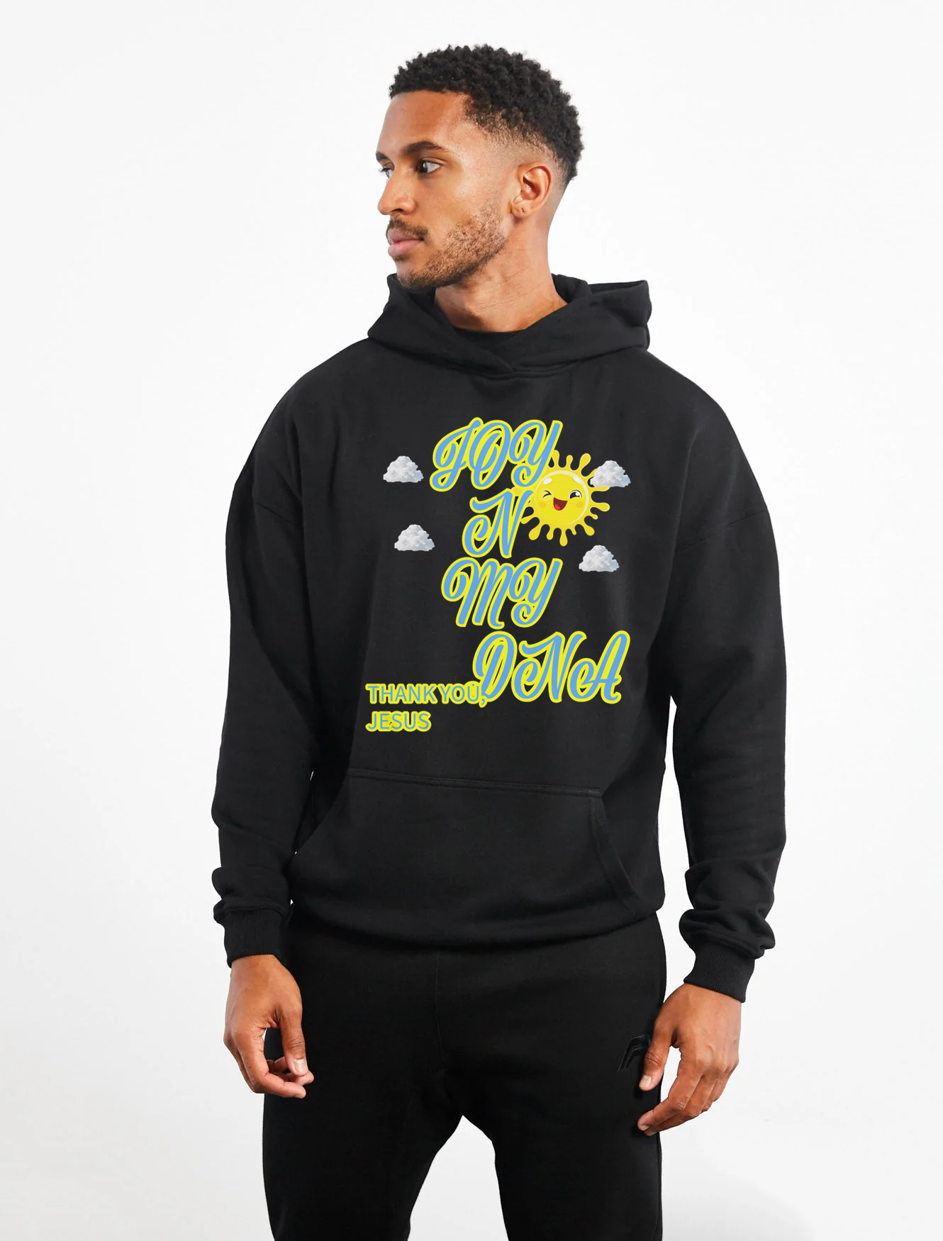 Joy N My DNA-Pullover Hoodie