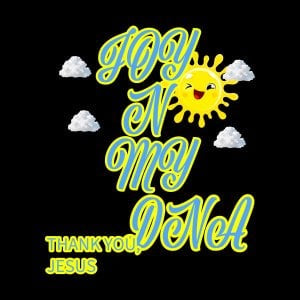 Joy N My DNA-Pullover Hoodie