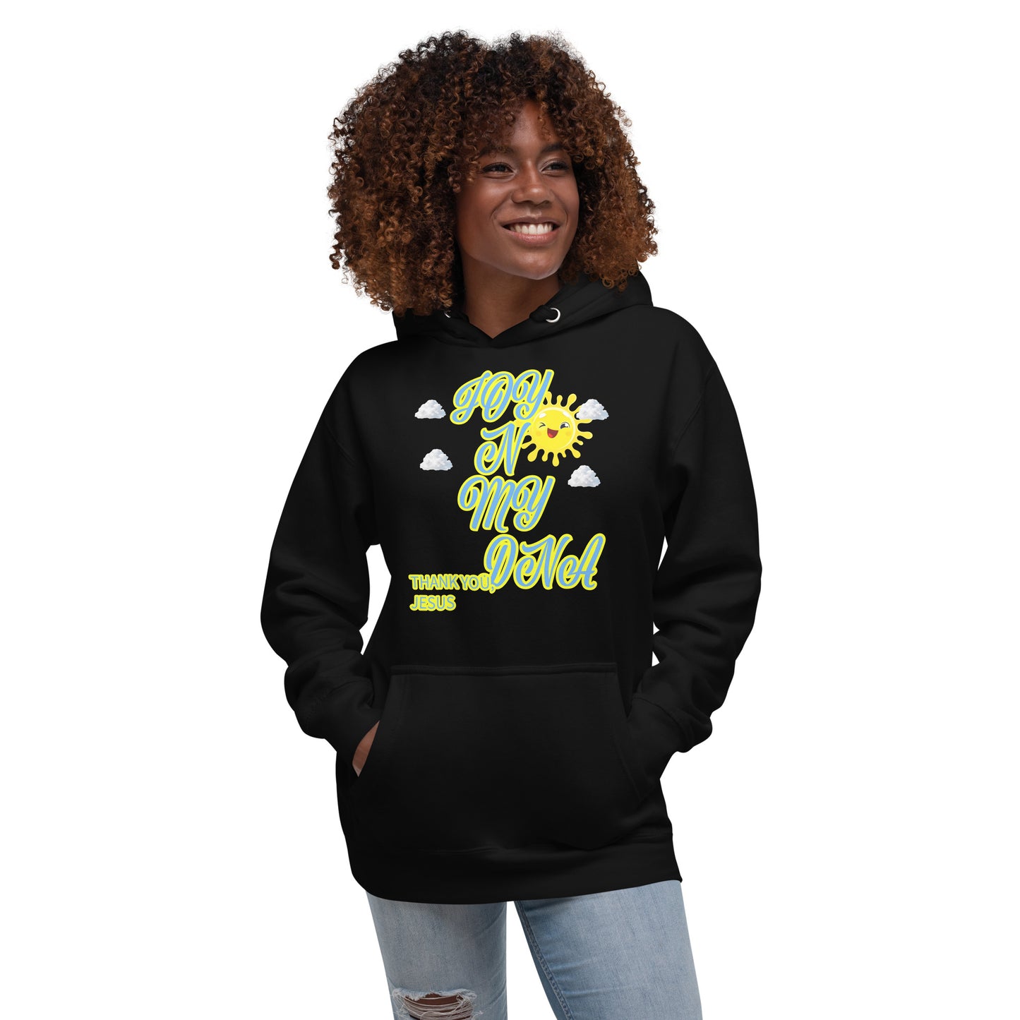 Joy N My DNA-Pullover Hoodie