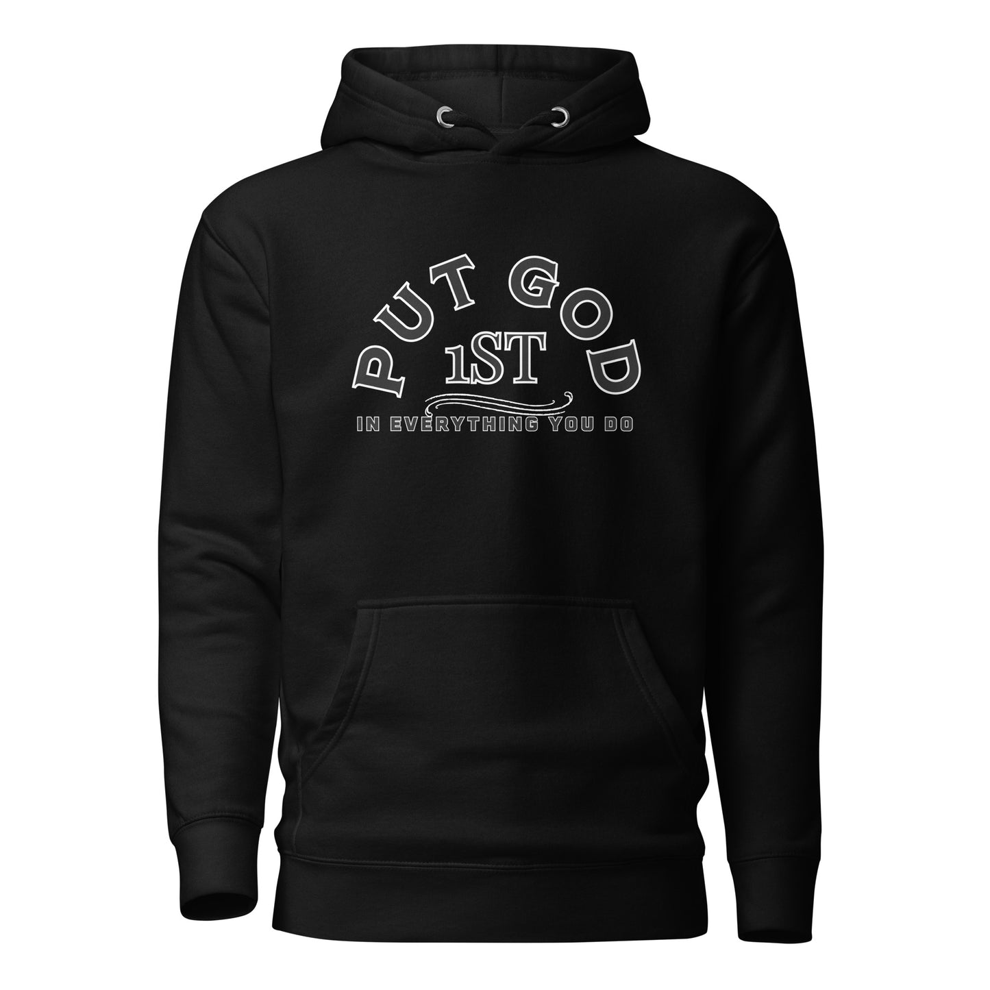 Put God 1st-Pullover Hoodie